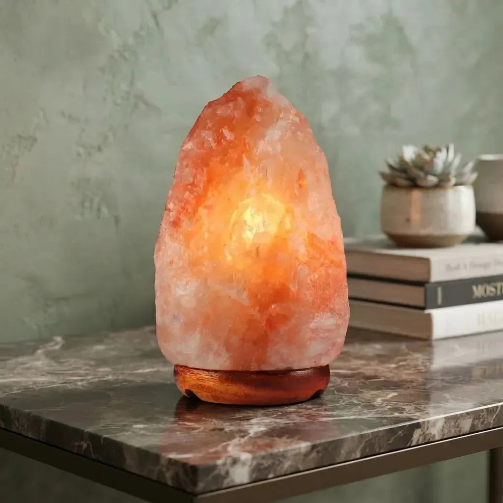Lampara De Sal Del Himalaya Piedra Natural E14 – 1 a 2 kg y 2 a 3 kg