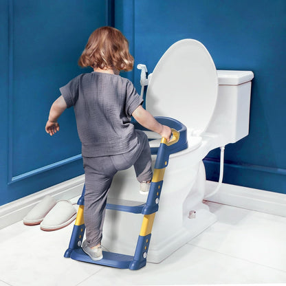 Asientos Adaptador Escalera De Inodoro Baño Wc Para Niños