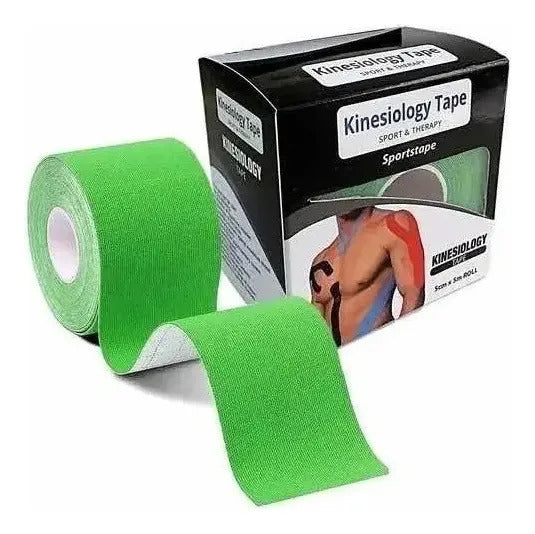 Cinta Venda Tape Kinesiológico Adhesivo 5cmx5m Neuromuscular