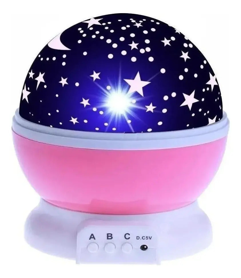 Lámpara Proyector LED Cielo Estrellado Multicolor – Espantacuco Infantil USB