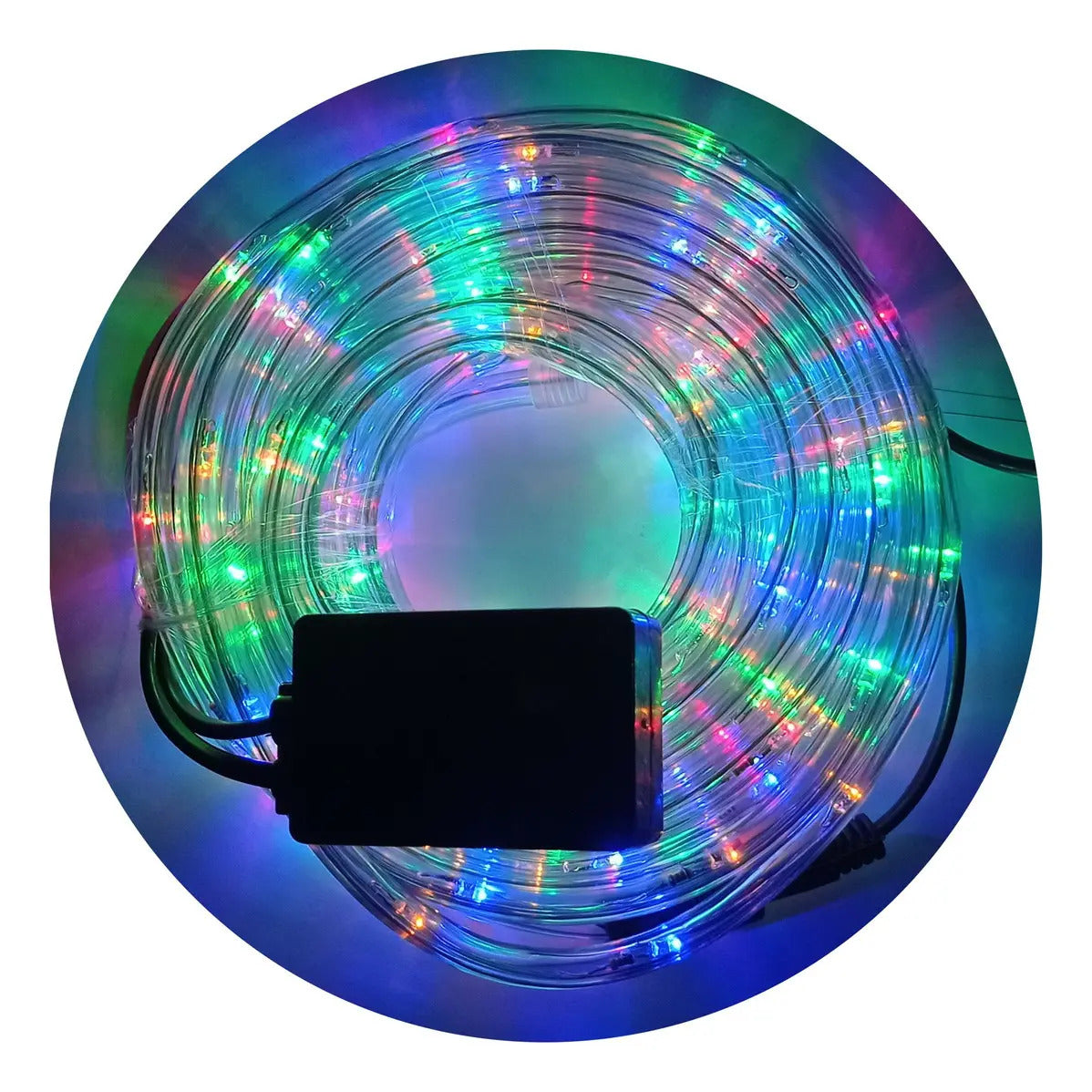 Manguera Led 20 Mts Multicolor Navidad Decoración