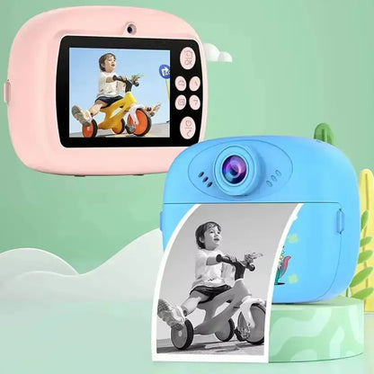 Mini Cámara Fotográfica De Niños Con Impresión Instantánea