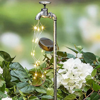 Lámpara Solar LED Grifo Decorativa – Luz Cálida para Jardín y Patio