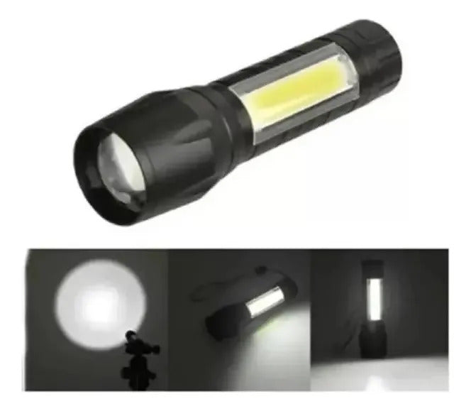 Mini Linterna Led Linterna Táctica Linterna Recargable Usb