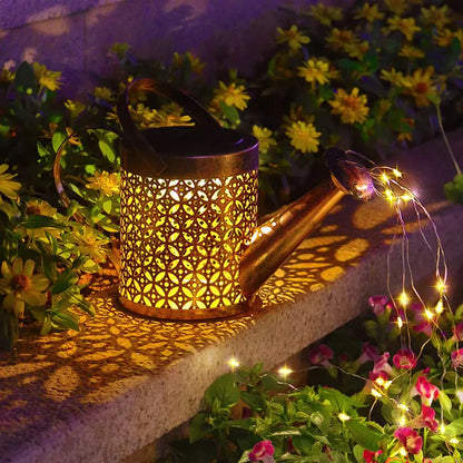 Regadera Jardin Lampara Solar Led Patio Decoracion Exterior