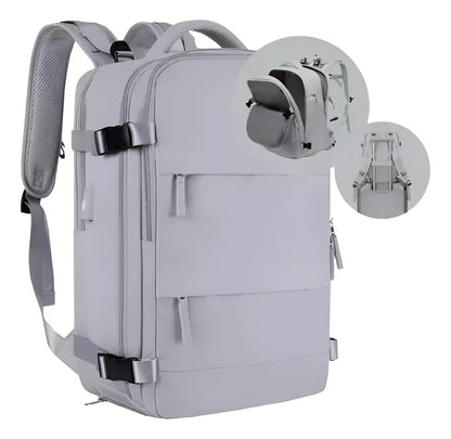 Mochila De Viaje Avión Aprobado Gran Capacidad 40L