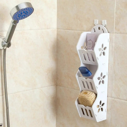 Estante Colgante Repisa De Pared 3 Niveles Almacenamiento