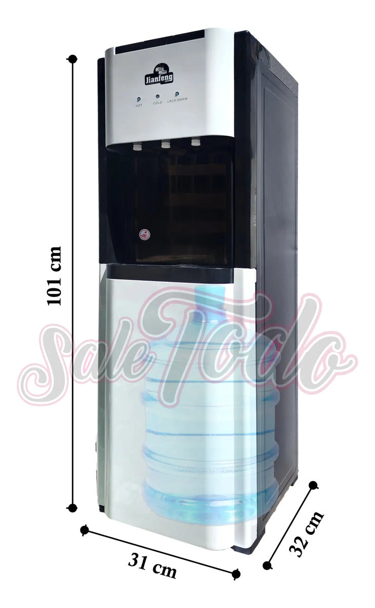 Dispensador Compresor Agua Natural Fría Caliente Carga Ocult
