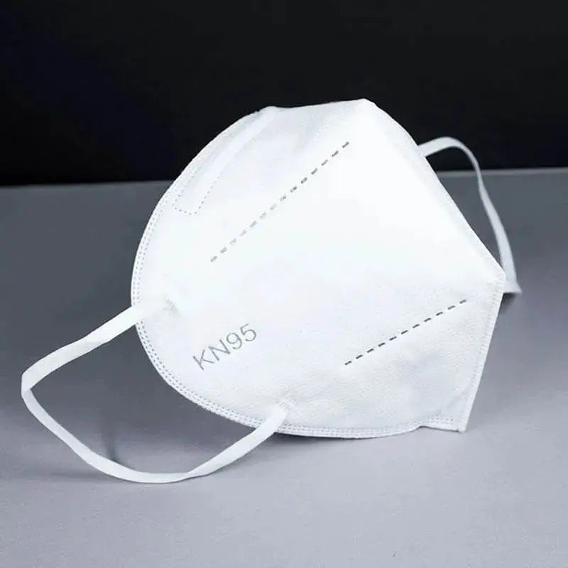Mascarillas De Protección Kn95 Colores Blanco y Negro, Pack de 10, 50 y 100 unidades