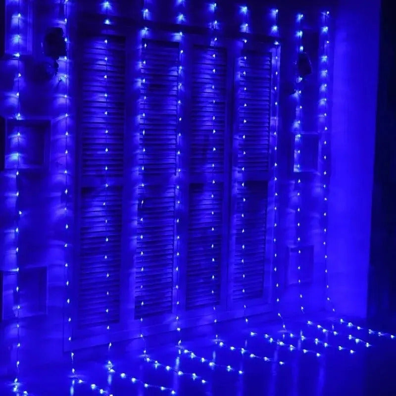 Cortina 240 Led 3x2 Mts Matrimonio Eventos Jardín Navidad