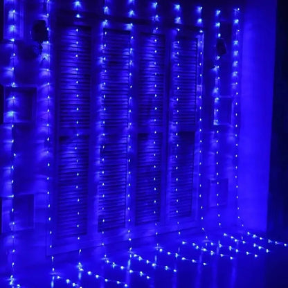 Cortina 240 Led 3x2 Mts Matrimonio Eventos Jardín Navidad