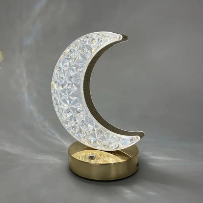Lampara Escritorio Luz Led Decorativa Cisne Luna Estrella