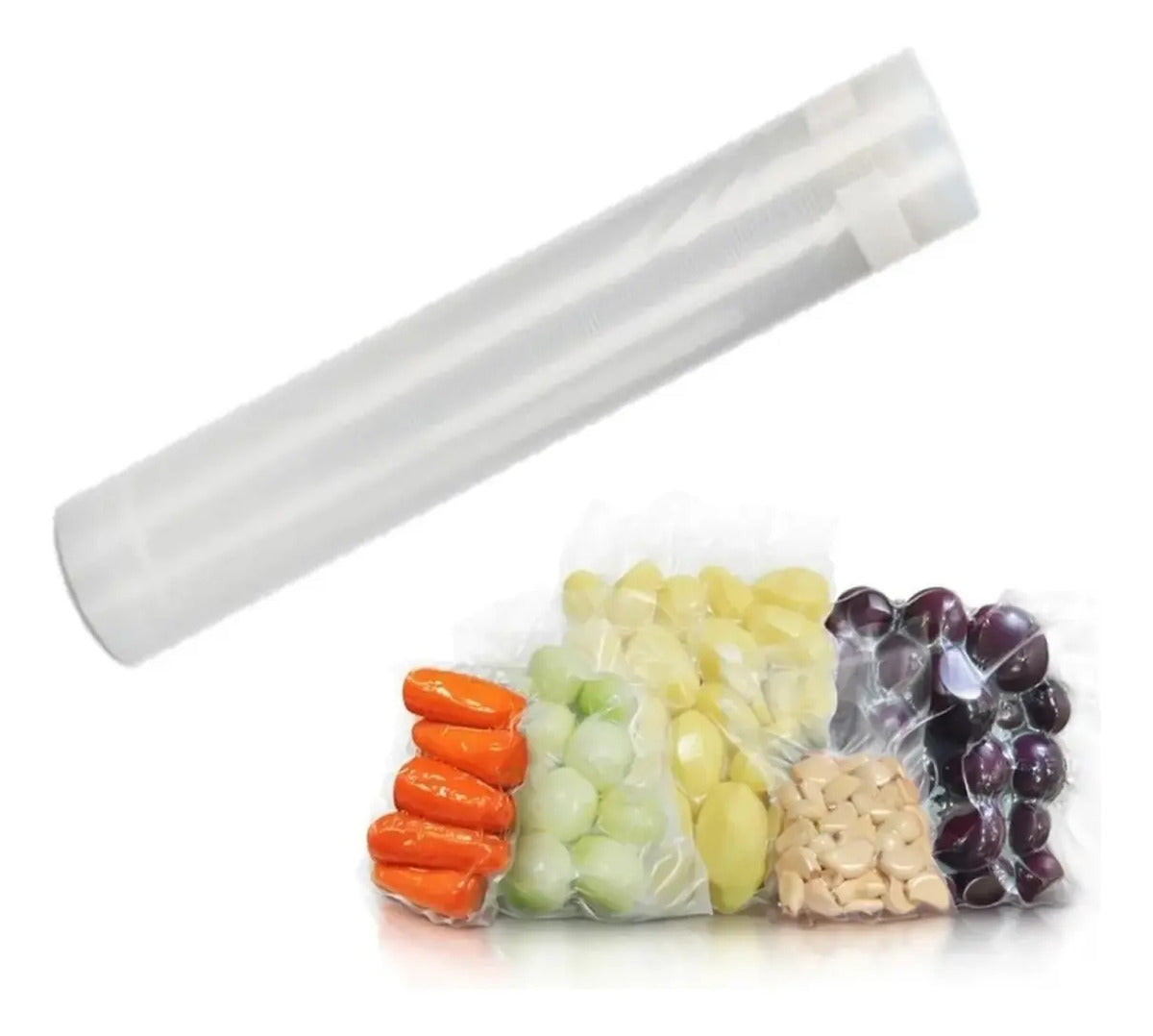 Bolsas Rollos Para Sellado Al Vacío 28cm de 5mts y 10 mts