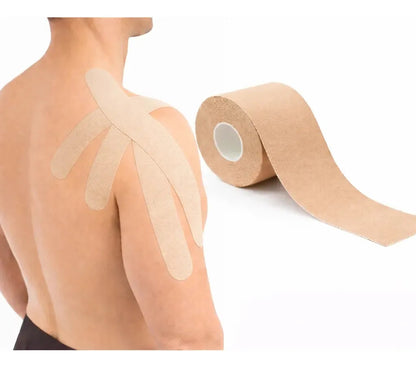 Cinta Venda Tape Kinesiológico Adhesivo 5cmx5m Neuromuscular