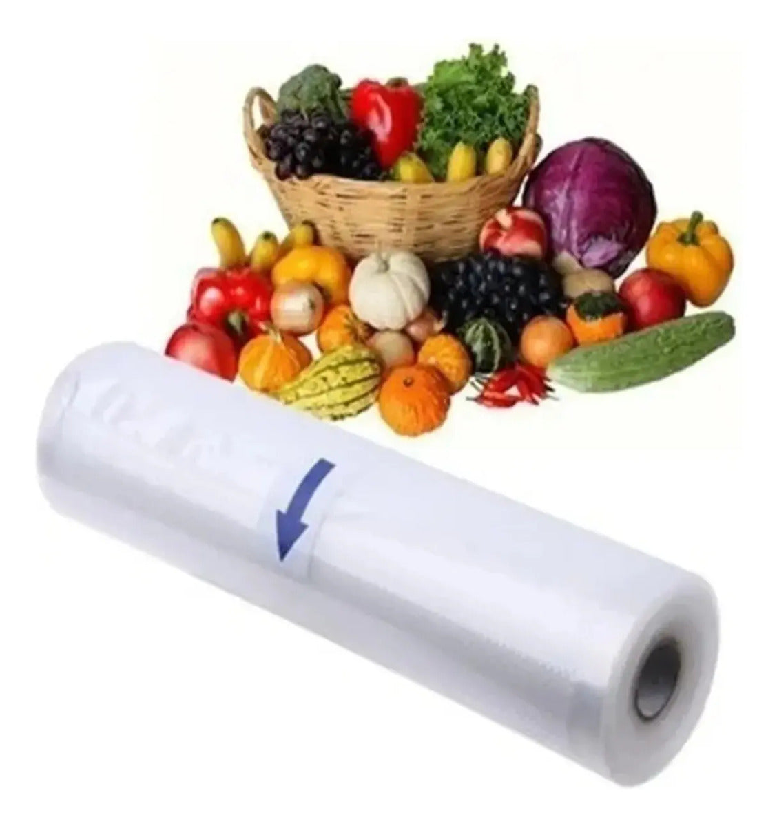 Bolsas Rollos Para Sellado Al Vacío 28cm de 5mts y 10 mts