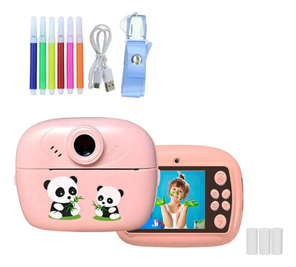 Mini Cámara Fotográfica De Niños Con Impresión Instantánea