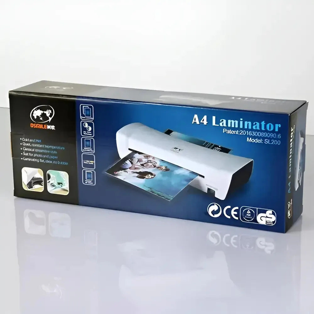 Termo Laminadora Plastificadora A4 Frio Y Caliente