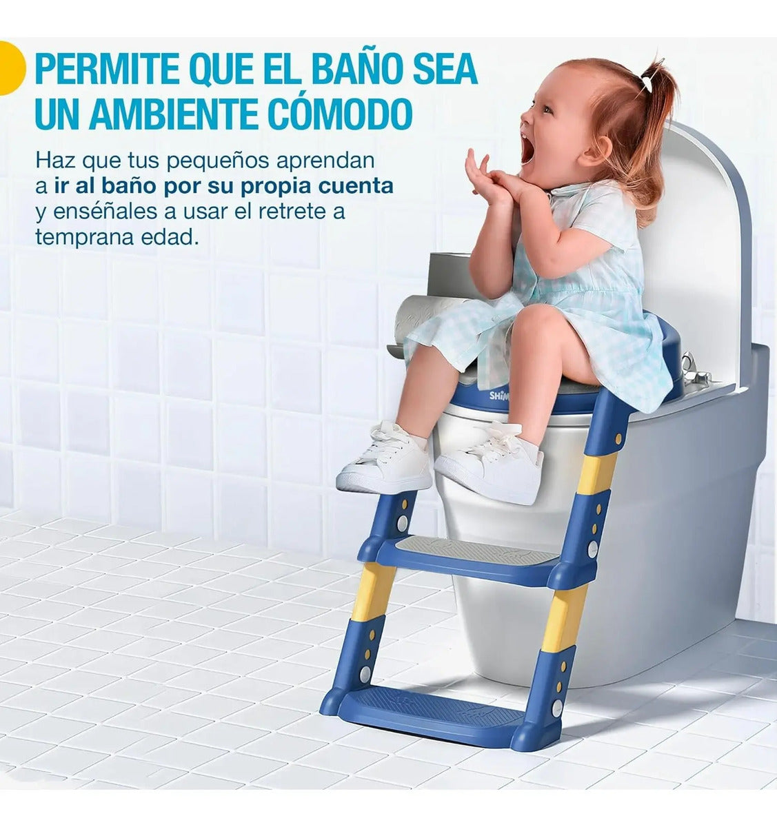 Asientos Adaptador Escalera De Inodoro Baño Wc Para Niños
