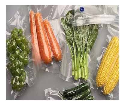 Maquina Selladora Al Vacío Alimentos 90w + 2 Rollos 28cmx5m
