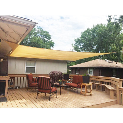 Lona Toldo Sombra 5x5x5 mts Malla HDPE Anti Uv Triangular