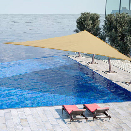 Lona Toldo Sombra HDPE Anti UV Triangular | Varias Medidas