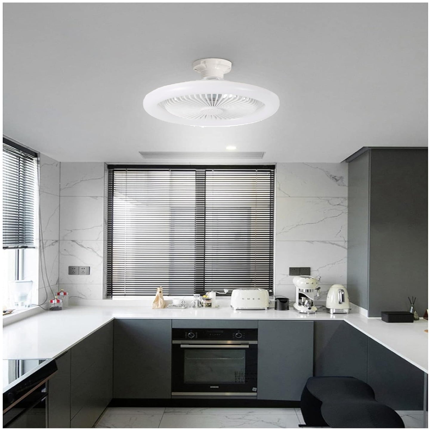 Ventilador De Techo Portátil LED