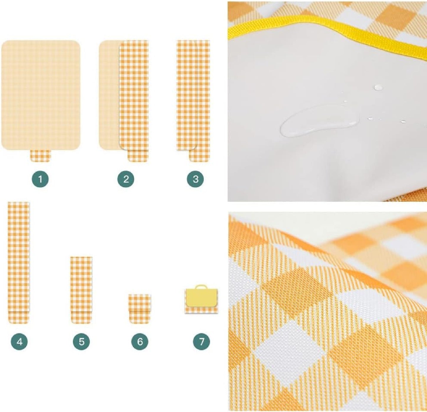 Alfombrilla de Picnic para Acampar 1.5x2m C422