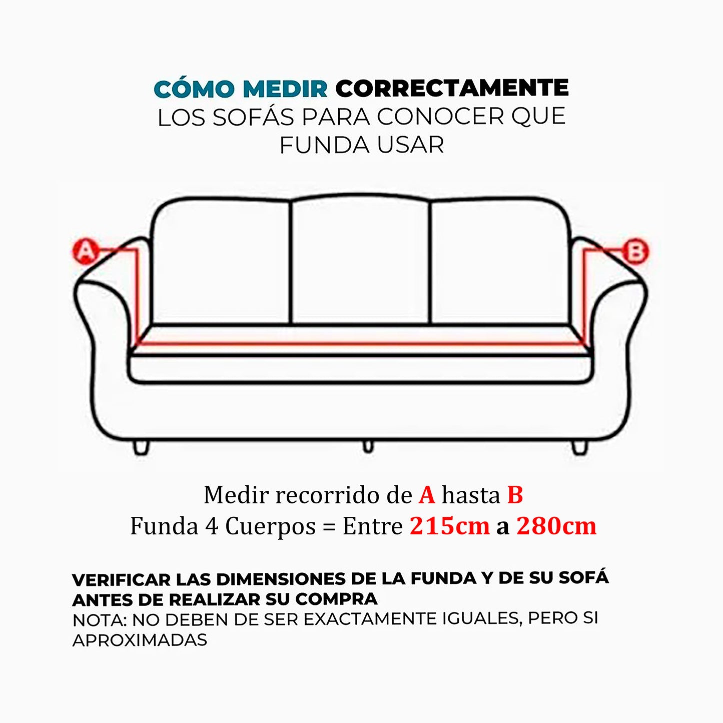 Funda Cuadrille Premium Para Sofás 1, 2, 3 y 4 Cuerpos  M&J