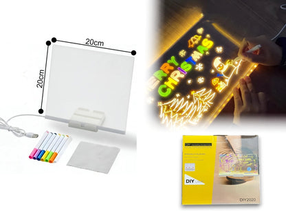 Pizarra Mágica Con Luz Led C2580