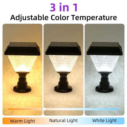 Foco Solar Jardín Decorativo RGB + Control ELE079