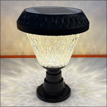 Foco Farol Solar Decorativo RGB + Control ELE078