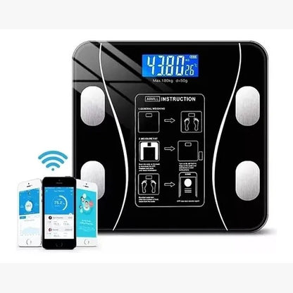 Pesa Digital De Baño Inteligente Recargable Bluetooth App | ST-8029