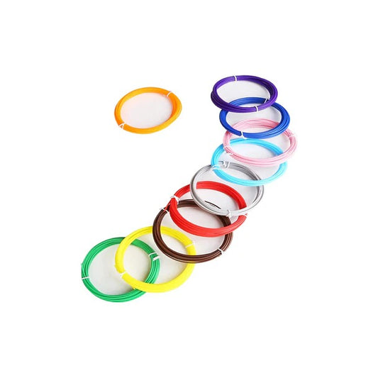 Filamentos Pla Para Lápiz Impresora 3d 10 Pcs 50 Metros