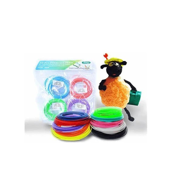 Filamentos Pla Para Lápiz Impresora 3d 10 Pcs 50 Metros