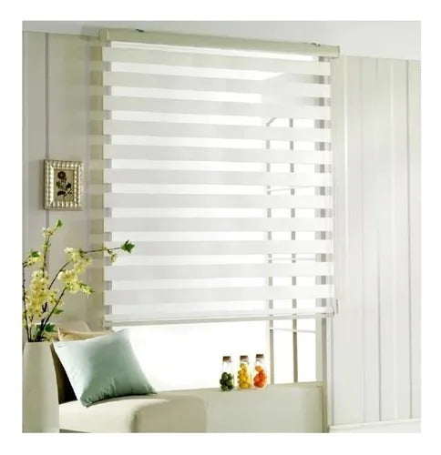 Cortinas Roller Dúo Persianas Día Y Noche - Medidas y Colores
