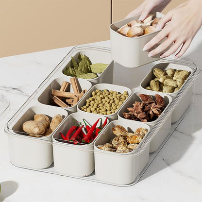 Contenedor De Alimentos Con 9 Compartimento JS1438