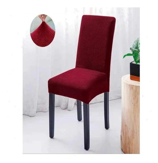 Pack X6 Fundas Cubre Silla Cuadrille Elasticada Para Comedor