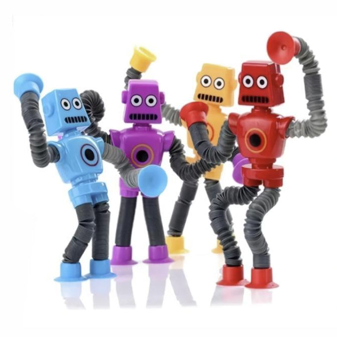 Juguete Sensorial Flexible Personajes Surtidos | Perro, Jirafa, Robot y Alíen