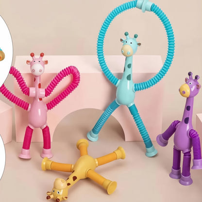 Juguete Sensorial Flexible Personajes Surtidos | Perro, Jirafa, Robot y Alíen