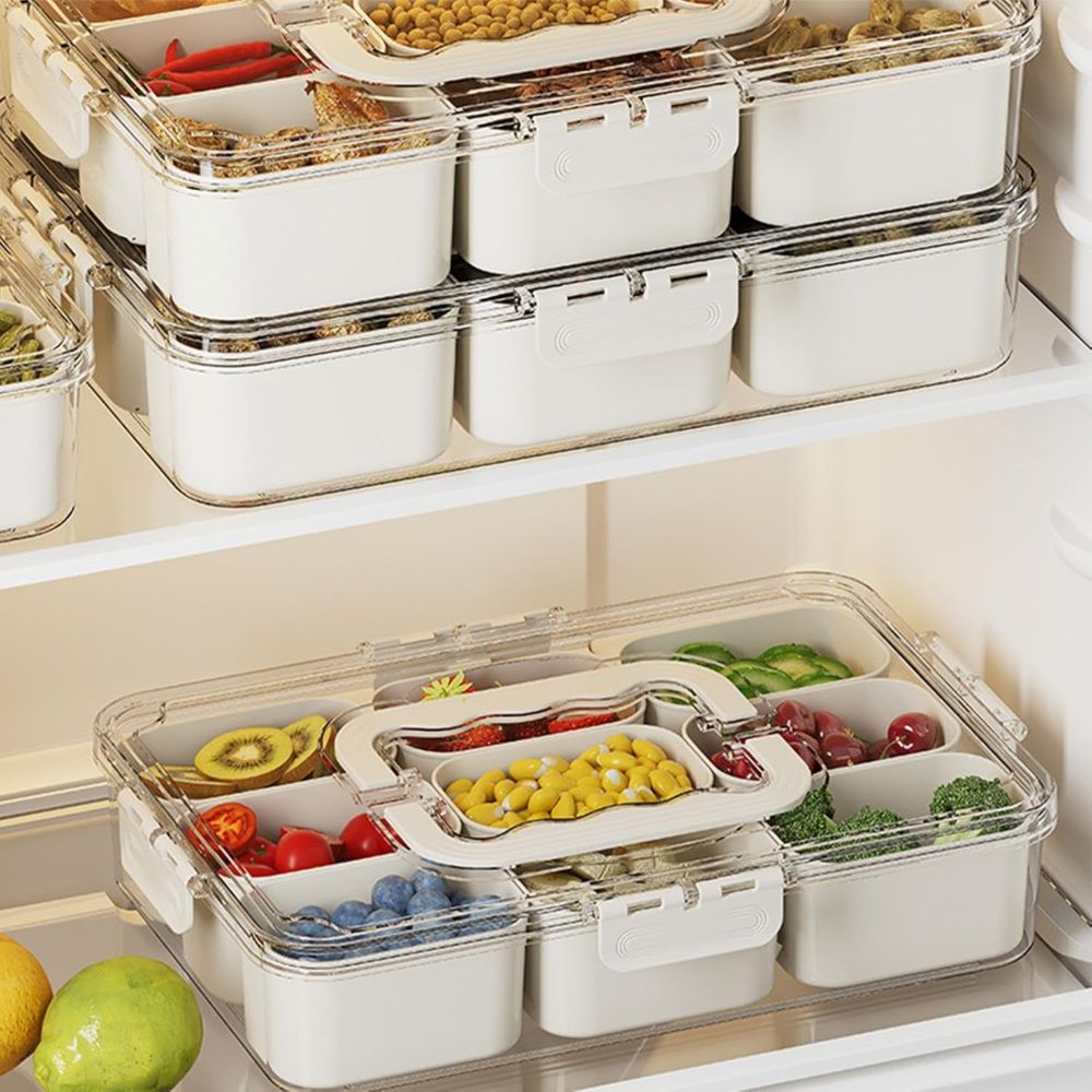 Contenedor De Alimentos Con 9 Compartimento JS1438