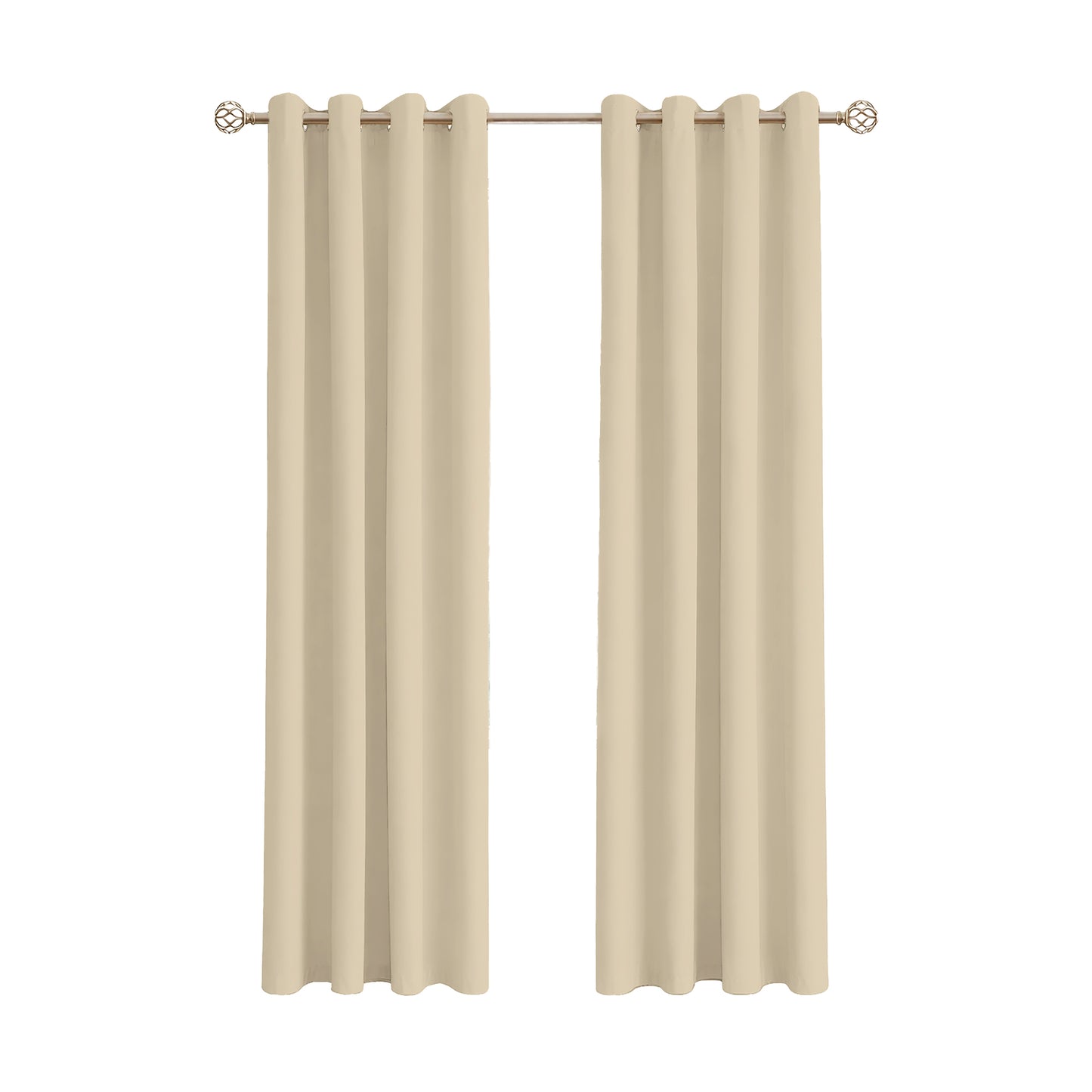 Pack 2 Cortinas Blackout Engomado Térmico Variedad de Medidas, Colores y Diseños