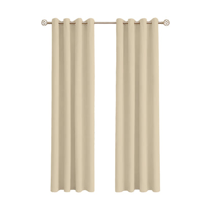 Pack 2 Cortinas Blackout Engomado Térmico Variedad de Medidas, Colores y Diseños