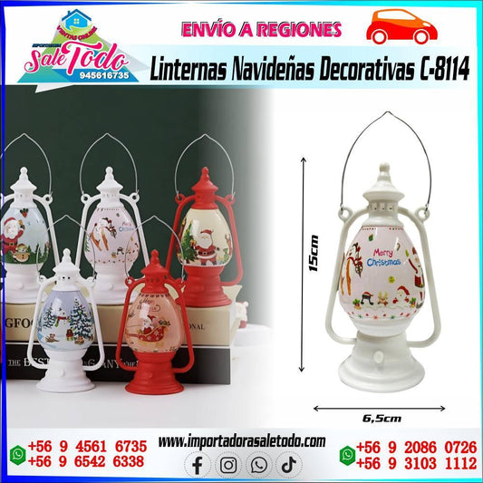 Linternas Navideñas Decorativas C-8114