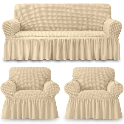 Cubre Sofá Sillón Turco 3+1+1 Variedad de Colores
