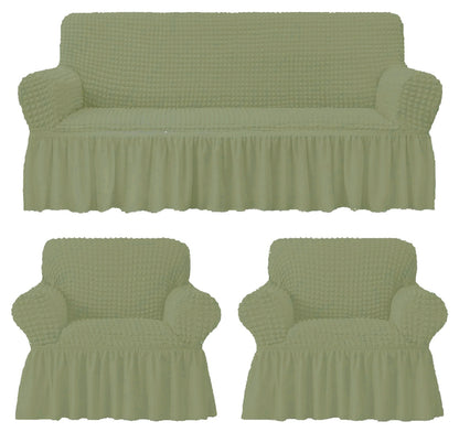 Cubre Sofá Sillón Turco 3+1+1 Variedad de Colores