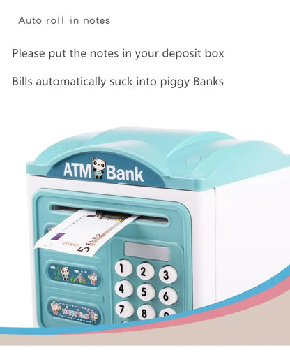 Alcancía Electrónica Niños Juguete Music Saving Box Atm Bank