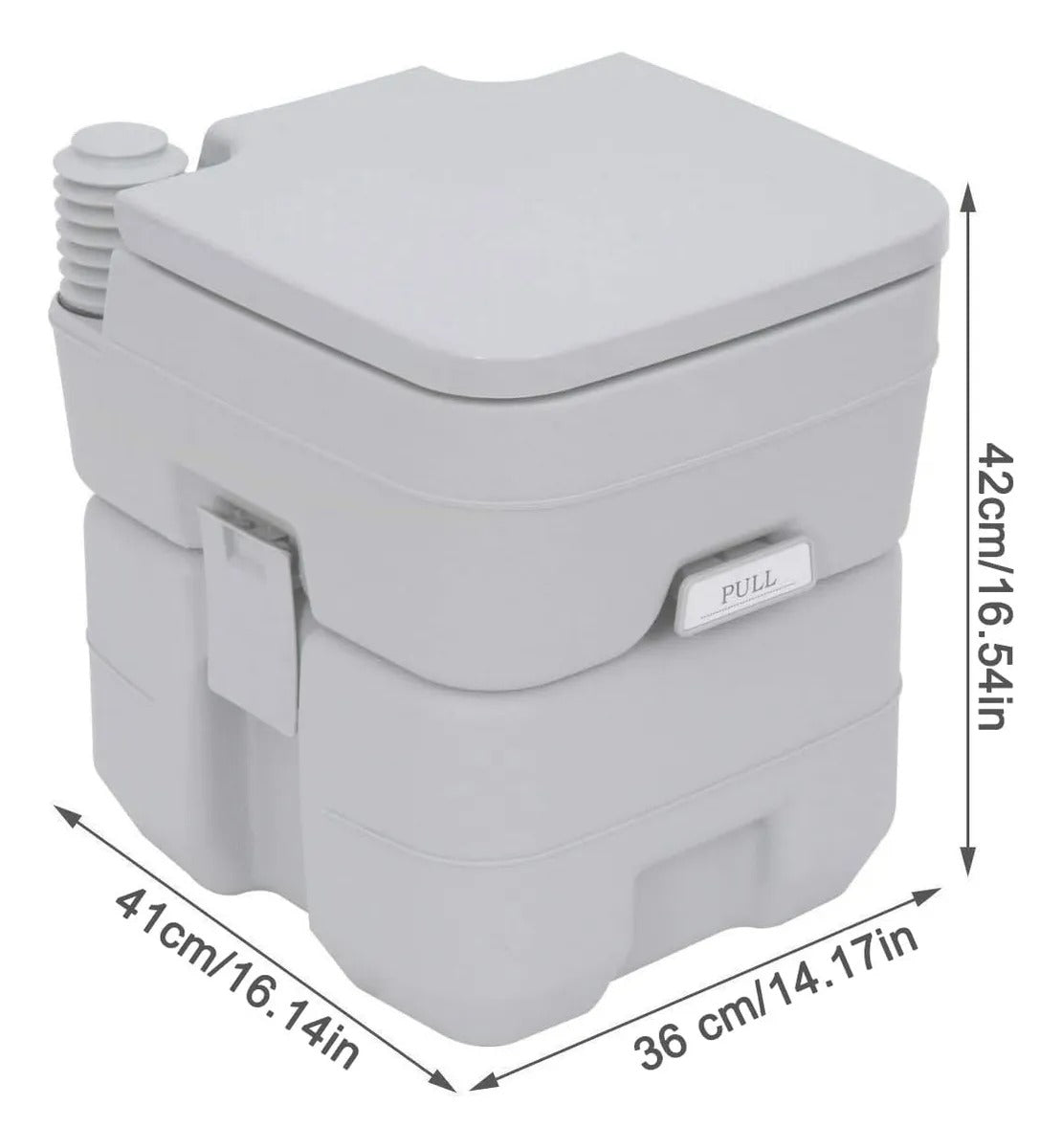 Baño Químico Portátil 20L para Camping y Viajes FG668