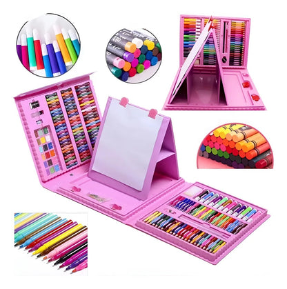 Juego de Pinturas Artísticas para Niños 208 Piezas C9797