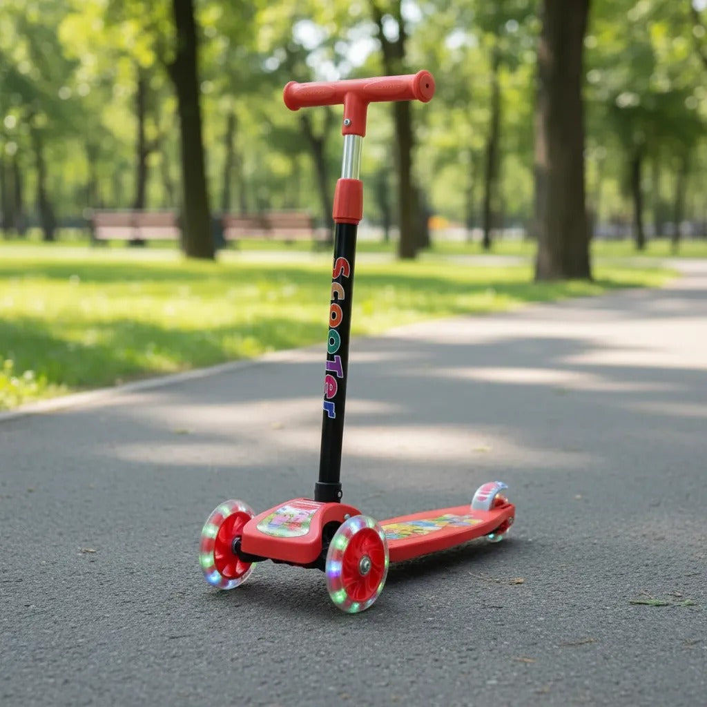 Scooter Patín Infantil 3 Ruedas con Luces LED C231049