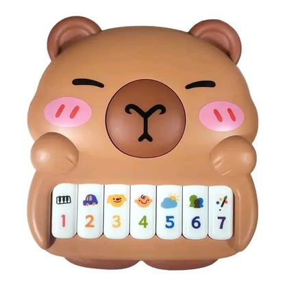 Piano Puzzle Didáctico Capibara Musical Interactivo para Niños C8201